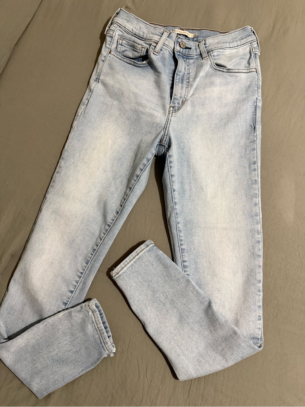 Levi's Light Blue Skinny Jeans
